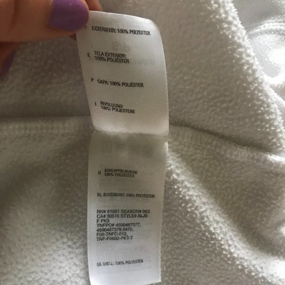 The North Face Fleece Top S/P - Picture 12 of 13